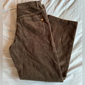 Vintage Quiksilver Corduroy Baggy wide Leg Y2K Agentia World Pants Men 32x32